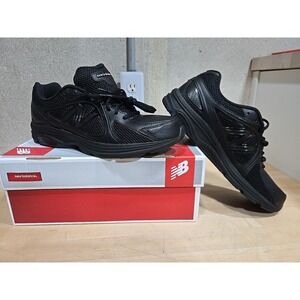 New Balance 847 Mens 12 2A Black Leather/Mesh Athletic Walking Shoes NEW MW847BK